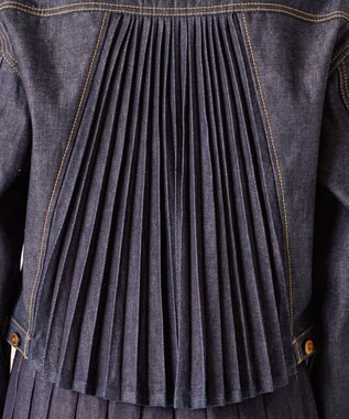 Ripo trenta anni 【ブランド定番】2ND TYPE PLEATS JK デニムジャケット プリーツ INDIGO