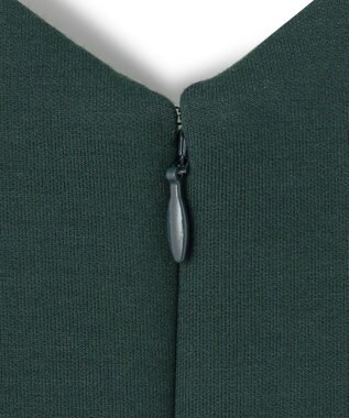 ICB L 【WEB限定・洗える】 コンパクトダブルフェイス ジャンパースカート ミッドグリーン系