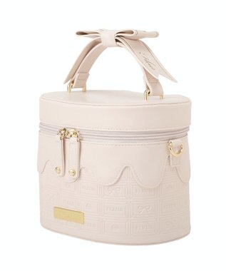 Maison de FLEUR FLEURチョコレートキューブバッグ Ecru