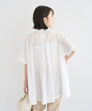 Green Parks 【WEB限定】ウエストタックシャツチュニックⅢ Off White