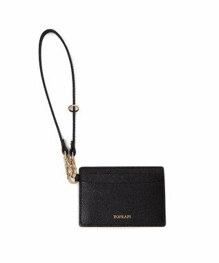 TOPKAPI 【TOPKAPI】角シボ型押し・ パスケース COLORATO コロラート ブラック