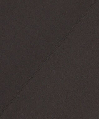 23区 S ストレッチジョーゼット フレアワンピース ダークブラウン系