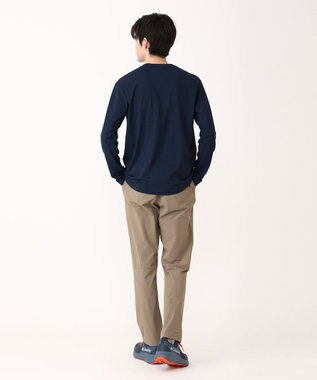 Columbia Columbia/ ライトキャニオングラフィックロングスリーブTシャツ /コロンビア Collegiate Navy