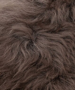 BEIGE， ANGELL / ムートンファーストール Taupe Brown