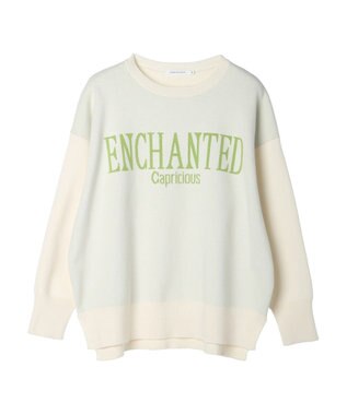 AMERICAN HOLIC ロゴニットプルオーバー Ivory