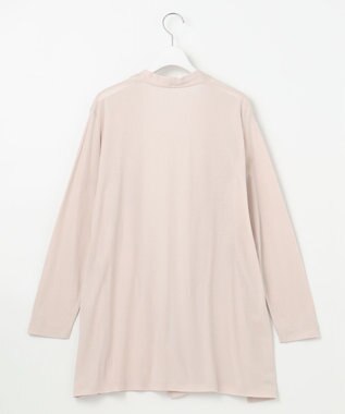 自由区 【好評につき新色追加・接触冷感・UVカット・洗える・XSサイズあり】ハンディカーディガン ロング丈 ローズ系