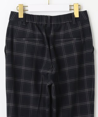 ANY SIS 【保温性あり/洗える】サーモ 2WAYストレッチ テーパード パンツ ネイビーベース