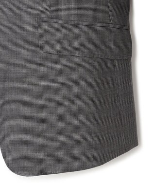 23区 S 【新色追加/セットアップ対応】ラフィーネウール 一つ釦 ジャケット グレーミニチェック