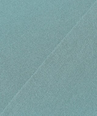 自由区 L 【アンサンブル対応・洗える】レーヨンストレッチ7分袖 ニット ブルーグレー