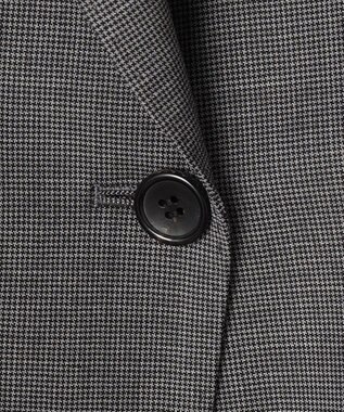 23区 L 【新色追加/セットアップ対応】ラフィーネウール 一つ釦 ジャケット グレーミニチェック