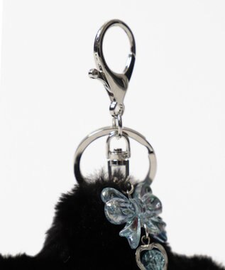 WEGO ファースタービーズチャームキーホルダー ブラック