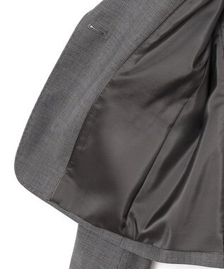 23区 S 【新色追加/セットアップ対応】ラフィーネウール 一つ釦 ジャケット グレーミニチェック