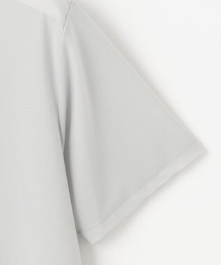 23区GOLF 【MEN】AIR TOOLライト ポロシャツ ライトグレー系