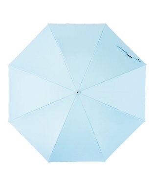 MOONBAT estaa 晴雨兼用 長傘 チェリースカラップ 日傘 遮光 遮熱 UV サックスブルー