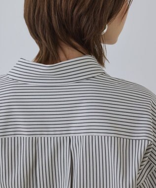 GRACE CONTINENTAL エンブレム刺繍シャツ ブラック