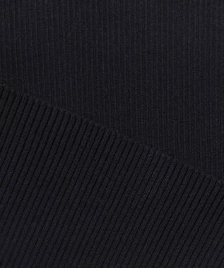 uncrave 【ご好評につき追加生産】ドライタッチ ニット オフショル トップス（uncrave WHITE） ブラック