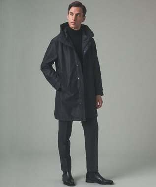 GOTAIRIKU 新色追加【洗える/チクチクしにくい/ピリングしにくい】イタリア糸 ハイゲージ タートルネックニット_WOOL100％ ブラック系