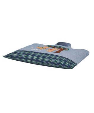 MIKI HOUSE HOT BISCUITS 【ミキハウス】 ミキハウスベア レッスンバッグ 紺