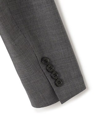 23区 S 【新色追加/セットアップ対応】ラフィーネウール 一つ釦 ジャケット グレーミニチェック