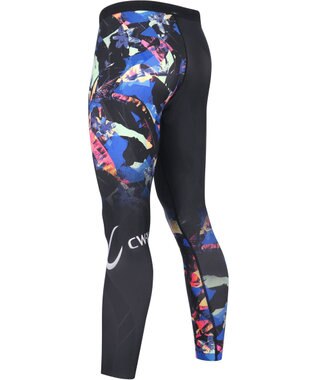 CW-X 【MEN】 スポーツタイツ 下半身フルサポート ジェネレーターモデル2.0 吸汗速乾 抗菌防臭 HZO699 /ワコール グレイッシュブルー