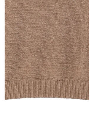 CRAFT STANDARD BOUTIQUE 洗えるコードモールタートルネックプルオーバー Beige