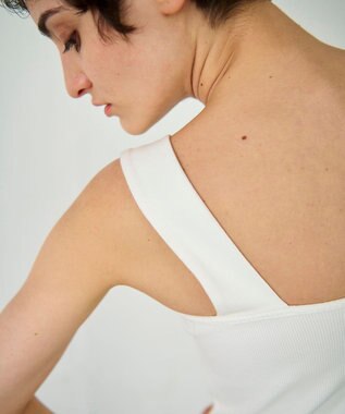 GRACE CONTINENTAL テレコベアトップ ホワイト