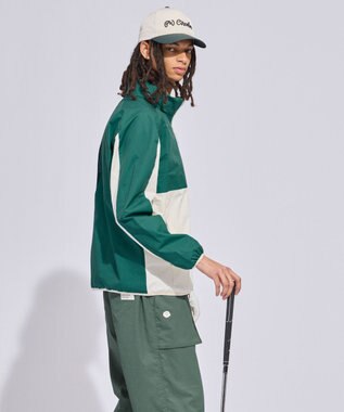 PW CIRCULUS 【花粉がつきにくい】【MEN】スプリングジャケット ゴルフ グリーン系