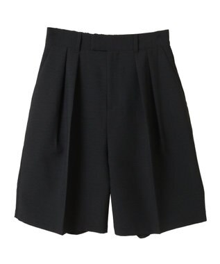 AMERICAN HOLIC タックハーフパンツ Black