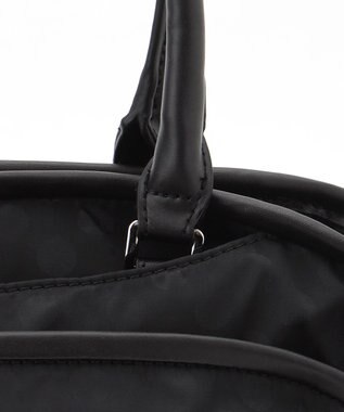 Y'SACCS Polka Dots　パイピングポケット2WAYミニトート ブラック