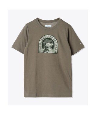 Columbia Columbia/ 【KIDS】ラプードルパスショートスリーブTシャツ /コロンビア Stone Green、 Furry Friend