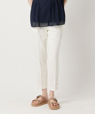 TOCCA 【消臭・吸水速乾・洗える】LUMP SUGAR PANTS パンツ アイボリー系