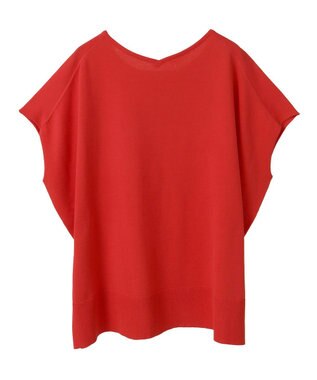 AMERICAN HOLIC フレンチスリーブニットプルオーバー Red