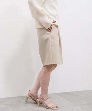 AMERICAN HOLIC タックハーフパンツ Beige