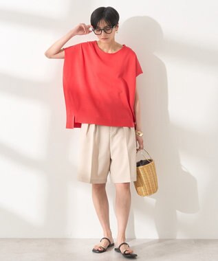 AMERICAN HOLIC フレンチスリーブニットプルオーバー Red