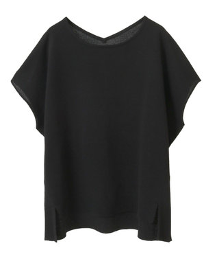 AMERICAN HOLIC フレンチスリーブニットプルオーバー Black