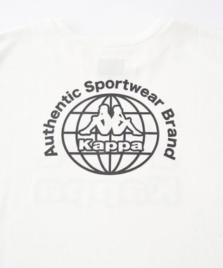 OP／FILA 【Kappa】ブランドモチーフTシャツ ホワイト