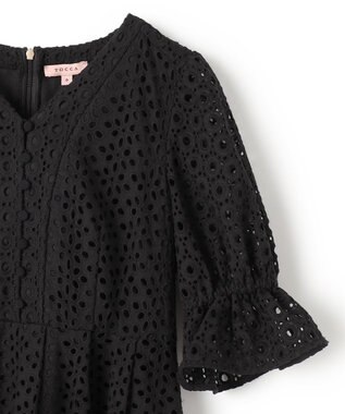 TOCCA 【大人百花掲載・消臭・洗える・WEB限定カラー有】ZELLIGE ドレス ブラック系7