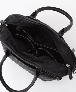 Y'SACCS Polka Dots　パイピングポケット2WAYミニトート ブラック