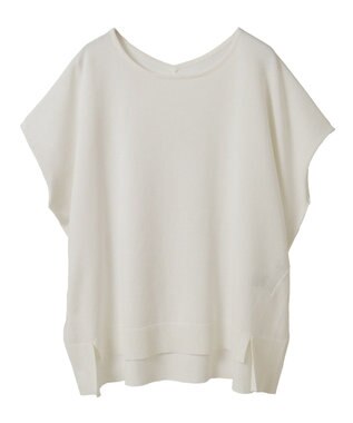 AMERICAN HOLIC フレンチスリーブニットプルオーバー Off White