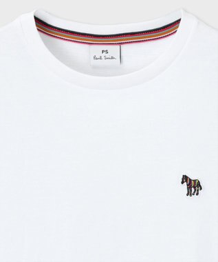 Paul Smith ゼブラ ワンポイント 半袖Tシャツ ホワイト