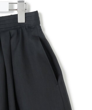 23区 【洗える】シアービエラ ギャザー スカート ブラック系