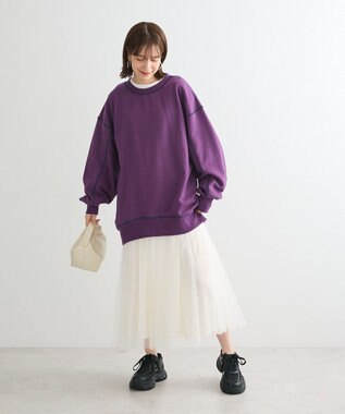 Green Parks ・ＳＵＧＡＲ　ＳＰＯＯＮ　カラーｓｔスウェット Purple