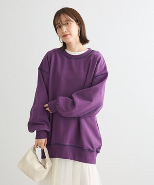 Green Parks ・ＳＵＧＡＲ　ＳＰＯＯＮ　カラーｓｔスウェット Purple