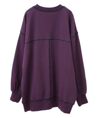 Green Parks ・ＳＵＧＡＲ　ＳＰＯＯＮ　カラーｓｔスウェット Purple