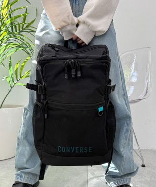 WEGO 【ユニセックス着用ITEM】CONVERSE SQUARE BIG BACK PACK グリーン