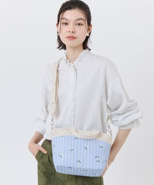 LeSportsac SMALL BUCKET TOTE/ジャスミンストライプ