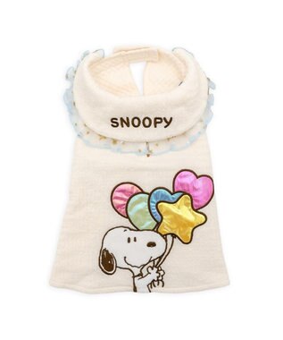 PET PARADISE スヌーピー バースデー ポンチョ 中型犬 大型犬 オフホワイト