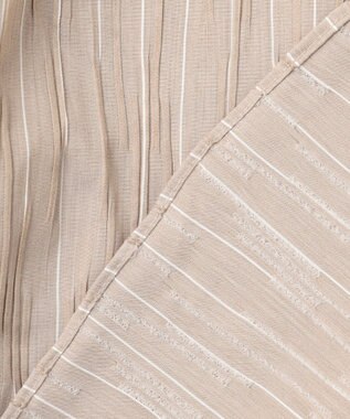 JOSEPH HOMME リンクルストライプ　半袖シャツ ベージュ系1