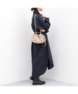 UNBILLION カシュカシュ cachecache / コットンフリルショルダー ベージュ