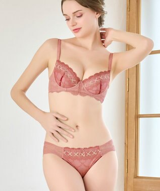 BRADELIS New York 【BRADELIS New York】ウェンディスタイルパンティ24S1 コッパーピンク